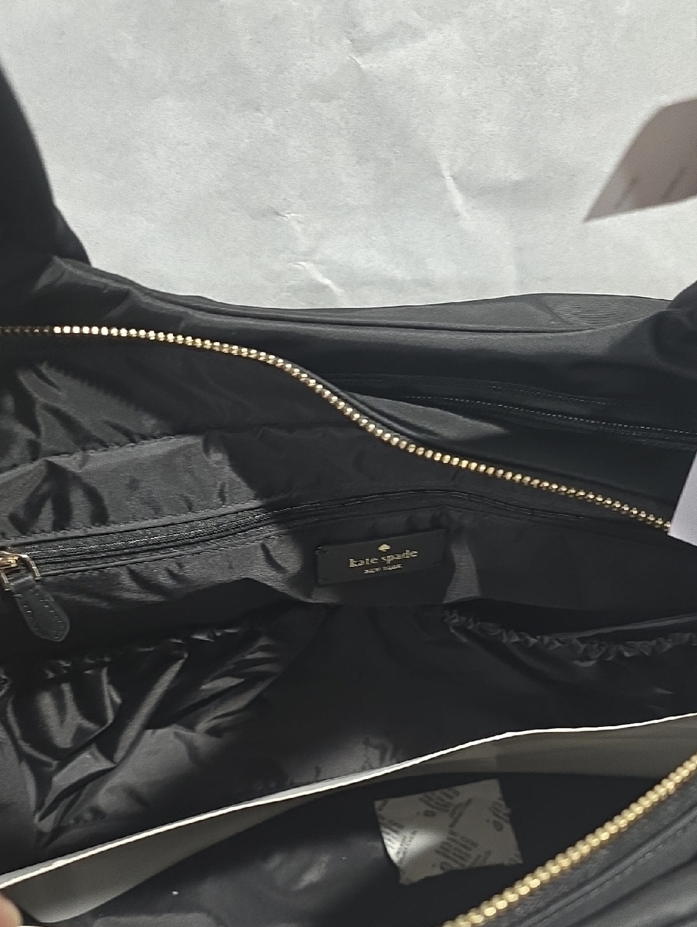 Kate Spade Carter Nylon Large Baby Bag, Black - Picture 14 of 15